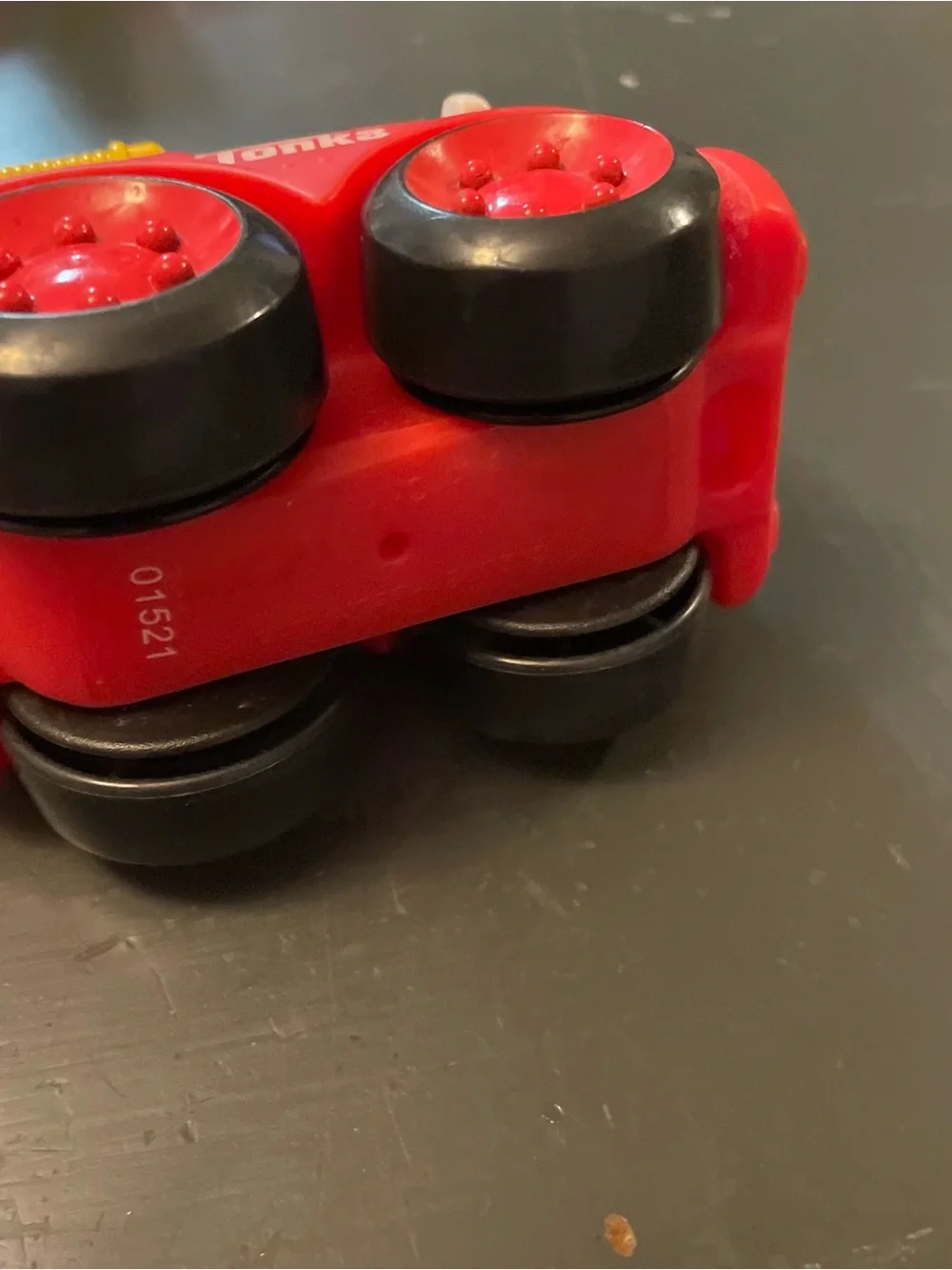 Tonka red fire truck  kids toy car